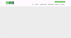 Desktop Screenshot of cikcapital.com